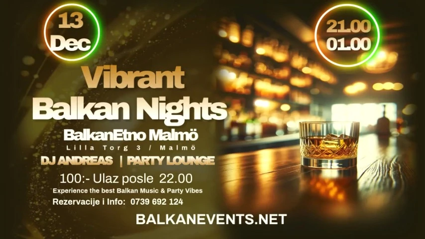 Vibrant Balkan Nights !